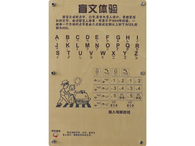 盲文體驗 -壁掛